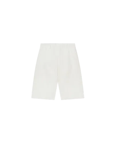 CASABLANCA PARIS OFF-WHITE TAILORED SHORTS