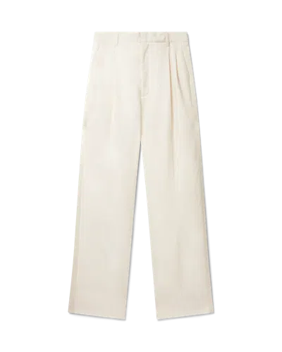 Casablanca Paris Off-white Wide Leg Trousers