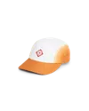 Casablanca Paris Orange Gradient Monogram Cap By  In Multi