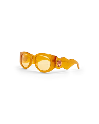 Casablanca Paris Orange The Memphis Sunglasses By  In Multi