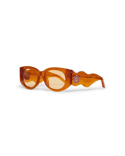 Casablanca Paris Orange The Memphis Sunglasses By  In Multi