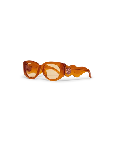 Casablanca Paris Orange The Memphis Sunglasses By  In Multi