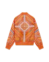 Casablanca Paris Organza Low Rider Bomber Jacket In Multi