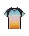 Casablanca Paris Pastel Gradient Football Shirt In Blue