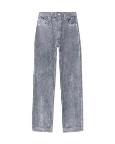 Casablanca Paris Peach Texture Jeans In Gray