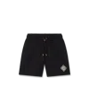 Casablanca Paris Pearl Diamond Sweatshorts In Black