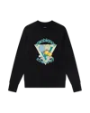 Casablanca Paris Ping Pong Club Sweatshirt In Black