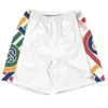 Casablanca Paris Ping Pong Shell Suit Track Shorts In White