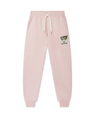 Casablanca Paris Pink Tennis Club Icon Sweatpant
