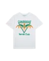 Casablanca Paris Playful Eagle Short-sleeve T-shirt In White