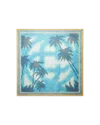 Casablanca Paris Poolside Emblem Pareo In Yellow By  In Blue