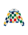Casablanca Paris Primary Check Jacket In Blue In Multi
