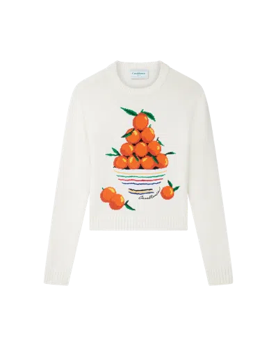 Casablanca Paris Pyramide D'oranges Jumper In Multi