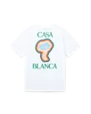 Casablanca Paris Rainbow Mushroom T-shirt In White