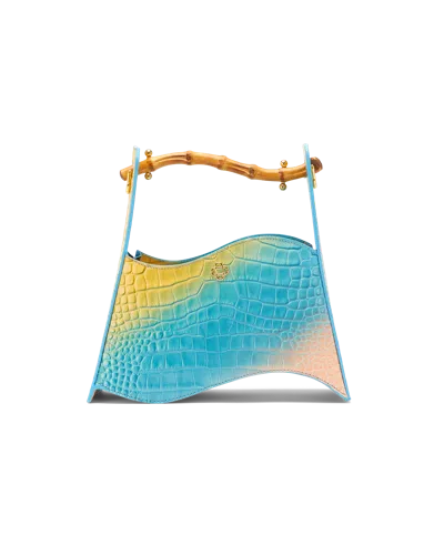 Casablanca Paris Rainbow Wave Bag By  In Multi