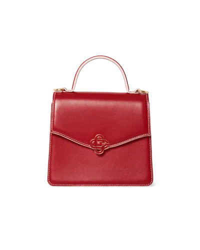 Casablanca Paris Red Mini Jeanne Bag By  In Multi