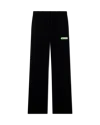 Casablanca Paris Rib Effect Trousers In Black