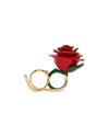 Casablanca Paris Rose Double Ring In Multi