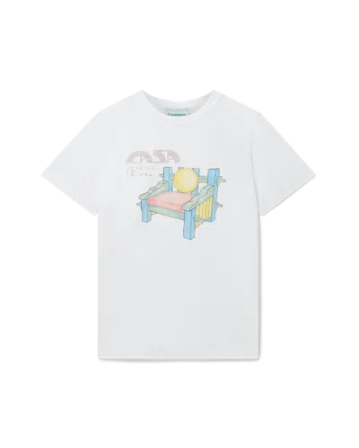 Casablanca Paris School Of Design T-shirt In Multi