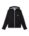 Casablanca Paris Scuba Hooded Sweatshirt In Black