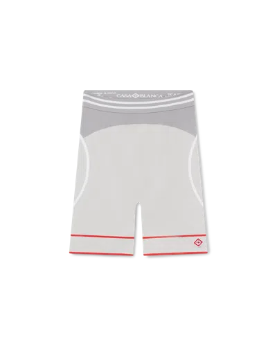 Casablanca Paris Seamless Sports Shorts In Gray