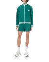 Casablanca Paris Shell Suit Track Short In Green