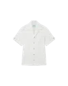 Casablanca Paris Short Sleeve Safari Jacket In Multi