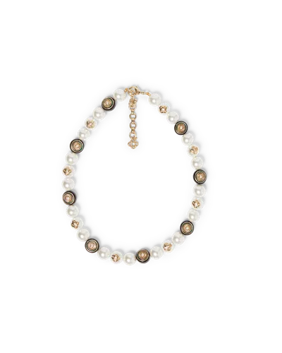 Casablanca Paris Spoke Wheel Necklace By  In Multi