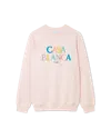 Casablanca Paris Stacked Logo Sweatshirt In Pink