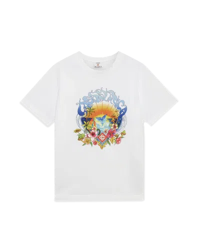 Casablanca Paris Surf Trip Short-sleeve T-shirt In Multi