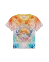 Casablanca Paris Surf Trip Tie Dye Mesh Short-sleeve T-shirt In Multi