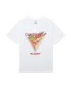 Casablanca Paris Tennis Club Icon Short Sleeve T-shirt In White