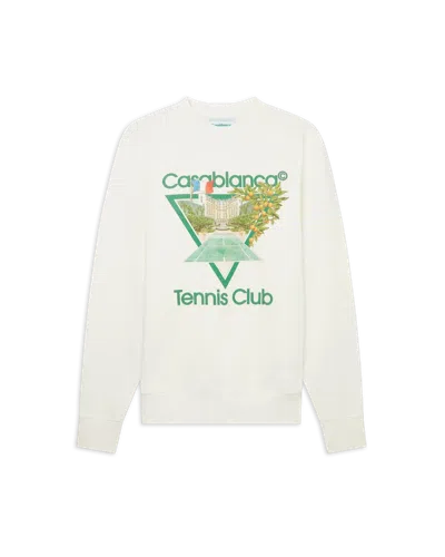 Casablanca Paris Tennis Club Icon Sweatshirt In Multi