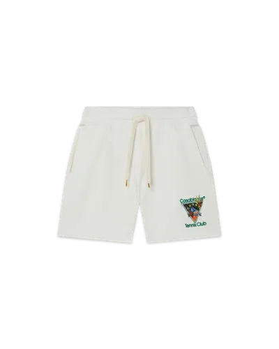 Casablanca Paris Tennis Club Icon Sweatshorts In Multi