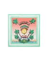 Casablanca Paris Tennis Club Medium Silk Scarf By  In Green