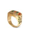 Casablanca Paris Tennis Club Ring In Multi