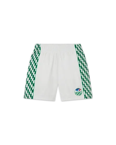Casablanca Paris Tennis Horizon Track Shorts In White