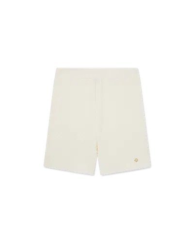Casablanca Paris Textured Knitted Shorts In Multi