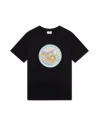 Casablanca Paris The Four Elements Short-sleeve T-shirt In Black