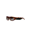 Casablanca Paris Tortoiseshell Rectangular Sunglasses By  In Multi