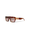 Casablanca Paris Tortoiseshell The Square Metope Sunglasses By  In Multi