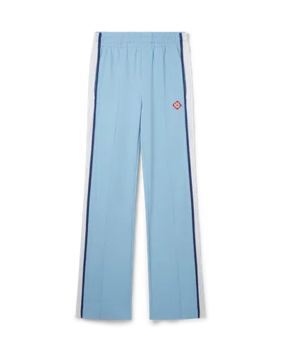 Casablanca Paris Track Pants In White In Blue