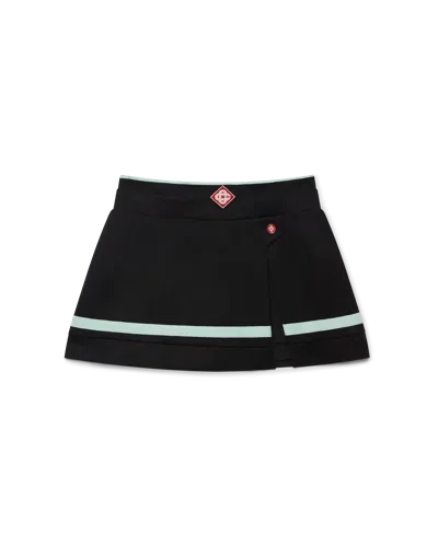 Casablanca Paris Tricot Mini Skirt In Red