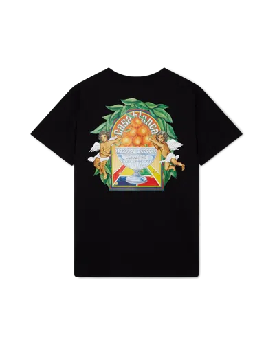 Casablanca Paris Triomphe D'orange Short-sleeve T-shirt