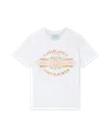 Casablanca Paris Unity Is Power Short-sleeve T-shirt In White