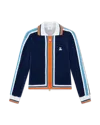 Casablanca Paris Velour Montagne Track Jacket In Blue