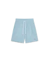 Casablanca Paris Velour Stripe Shorts In Multi