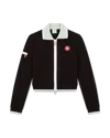 Casablanca Paris Viscose Track Jacket In Black