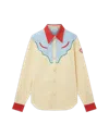 Casablanca Paris Western Long-sleeve Shirt In Red In Multi