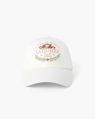 Casablanca Paris White Laduree X Casablanca Cap By